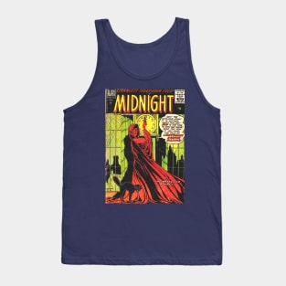 Midnight Gothic Comic Cover Tank Top